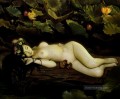 Schlafen Nackt Seerosen Teich Chinesisches Mädchen Nackt